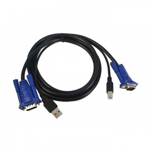 Кабель VGA + USB 1.5 м