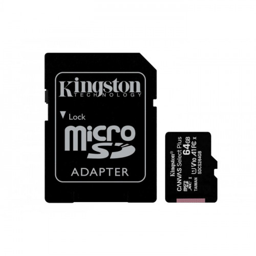 Карта памяти Kingston Canvas 64 ГБ