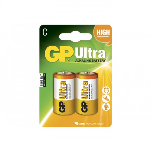 Батарея GP Ultra Alkaline LR14 2xC