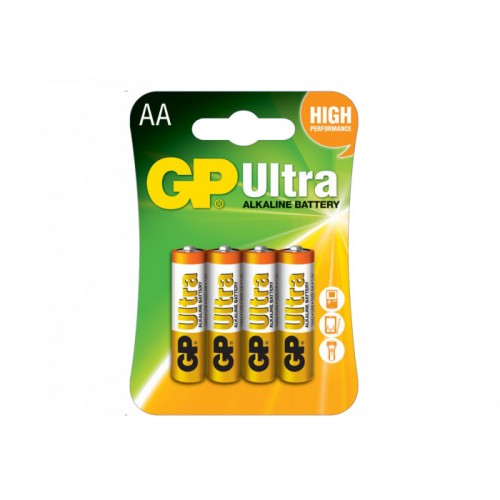 Батарея GP Ultra Alkaline LR6 4xAA