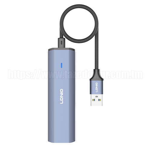 USB - концентратор LDNIO 4*1 DS-114uc 1,2M