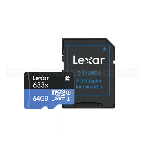 Карта памяти Lexar 64 ГБ