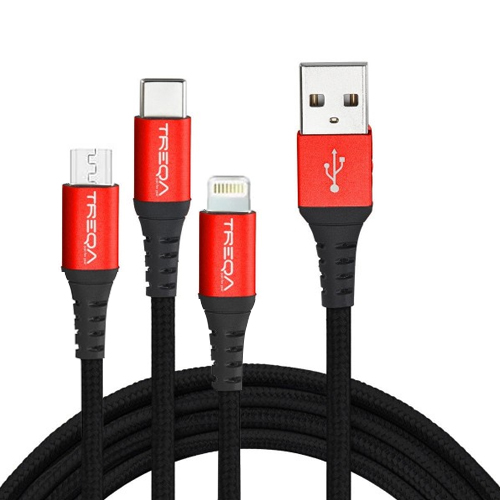 Кабель Treqa 3in1 SuperFast 100W