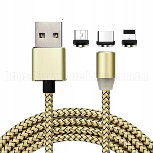 Кабель X-Cable Metal Magnetic Cable 3 in 1