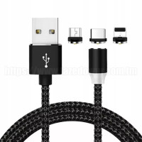 Кабель X-Cable Metal Magnetic Cable 3 in 1