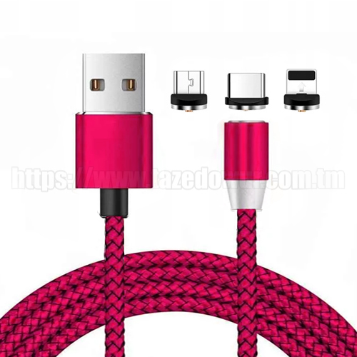 Кабель X-Cable Metal Magnetic Cable 3 in 1