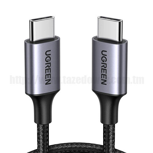 Кабель для зарядки UGREEN US261 (Type-C на Type-C / Длина 1 метр)