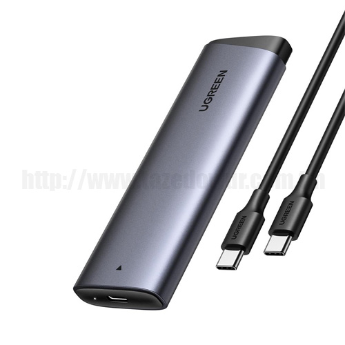 Кейс UGREEN CM767 для SSD M.2 (Подключение Type-C 3.2 Gen 2 / С сохранением данных)