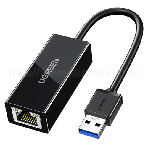 Сетевая карта UGREEN CR111 с USB на RJ45 (Конвертер 1Gb)