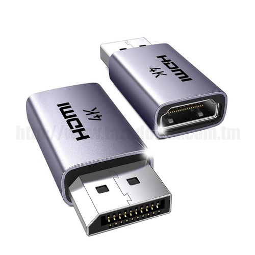 Переходники UGREEN DP130 с DisplayPort на HDMI (Разрешение 4K@30Hz / 2 штуки)