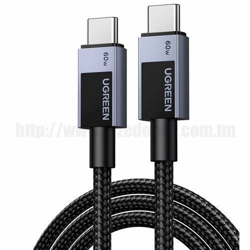  кабель UGREEN L524 (USB Type-C — USB Type-C)