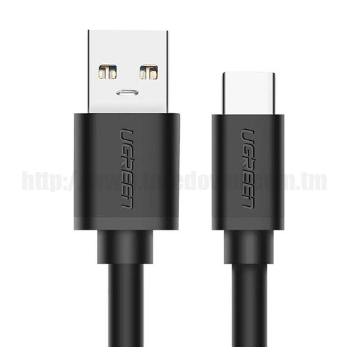 Кабель для зарядки UGREEN US184 (USB-A на Type-C / Длина 2 метра)