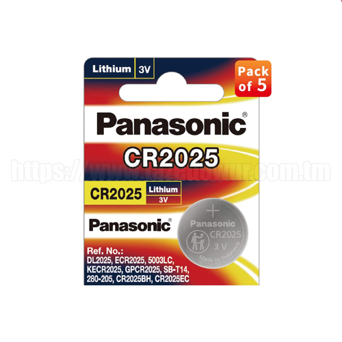 Батарея Panasonic CR2025 Lithium 3V