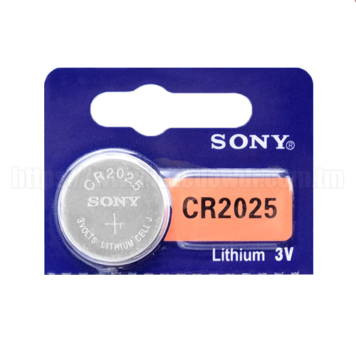 Батарея Sony CR2025 Lithium 3V