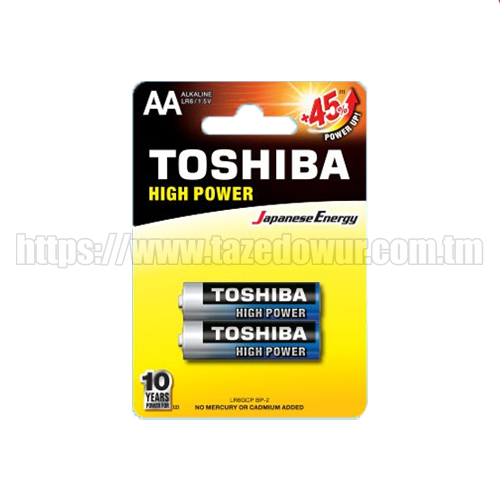 Батарея Toshiba AAx2 LR6 1.5V