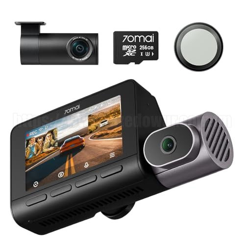 Видеорегистратор 70mai Dash Cam 4K T800 HDR Set